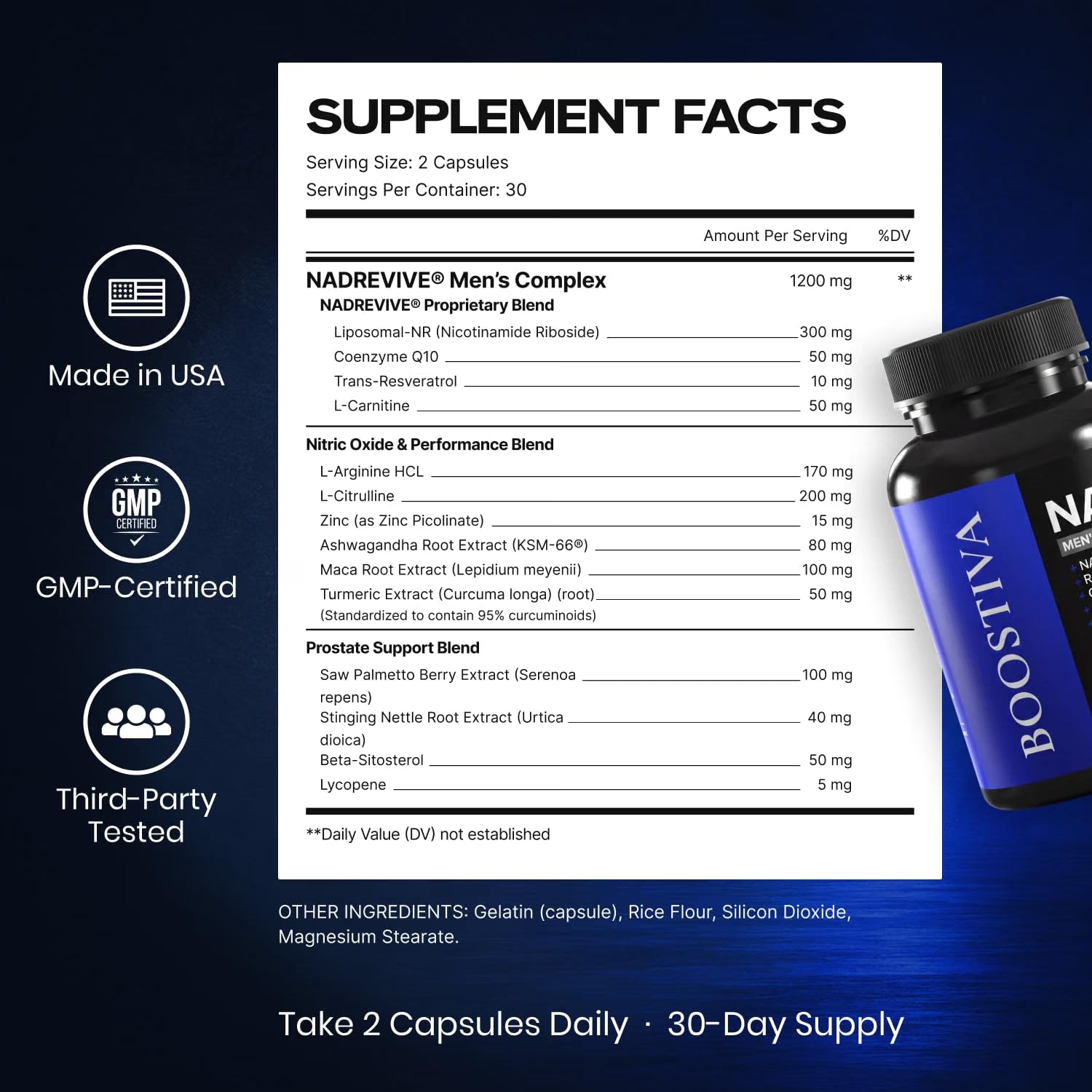 Liposomal NAD+ for Men