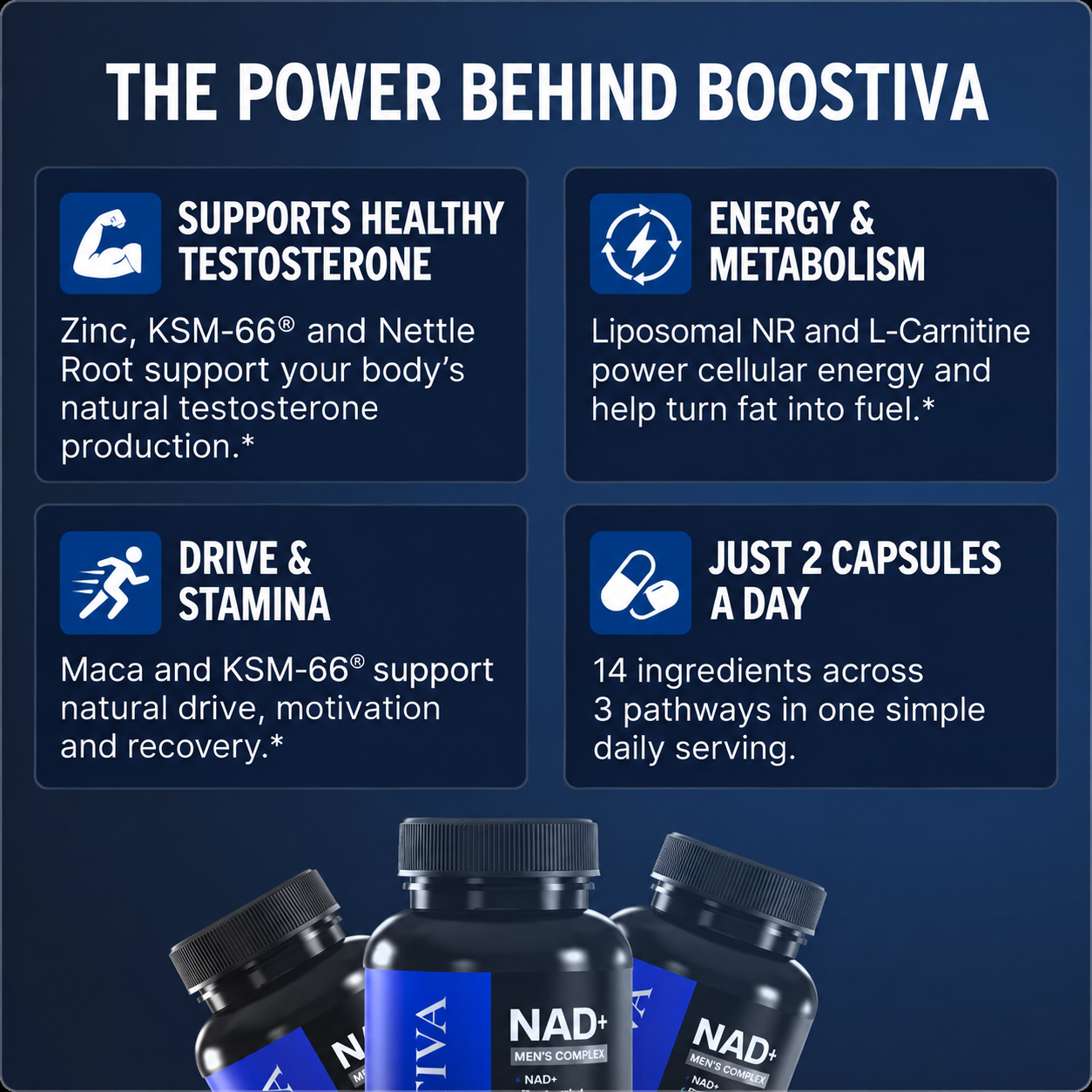 Boostiva Natural Testosterone Support For Men