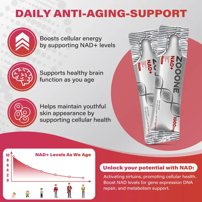 NAD+ Nicotinamide Riboside Drink Mix